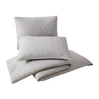 Solid Stitch 3-Piece Bedspread Set