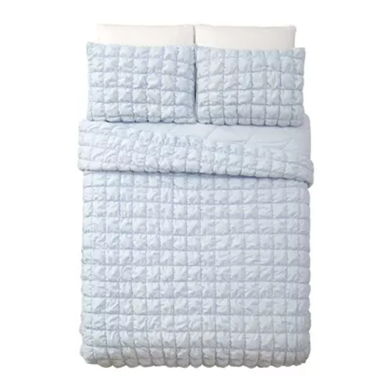 Dream Clouds Puffy Microfiber Quilt Set
