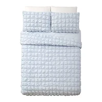 Dream Clouds Puffy Microfiber Quilt Set