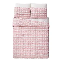 Dream Clouds Puffy Microfiber Quilt Set