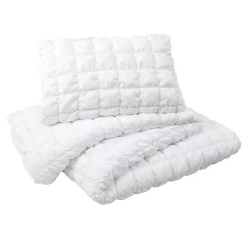 Dream Clouds Puffy Microfiber Quilt Set