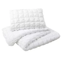 Dream Clouds Puffy Microfiber Quilt Set