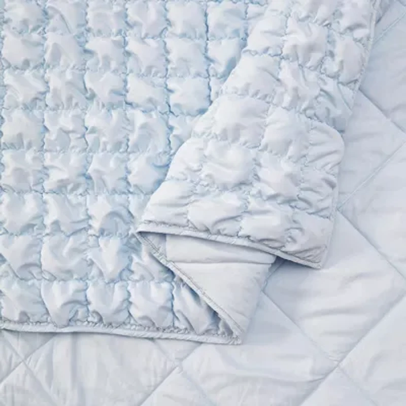 Dream Clouds Puffy Microfiber Quilt Set