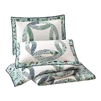 Felicity Wedding Ring Patchwork Quilt Set