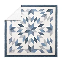 Bright Star Patchwork Quilt Set