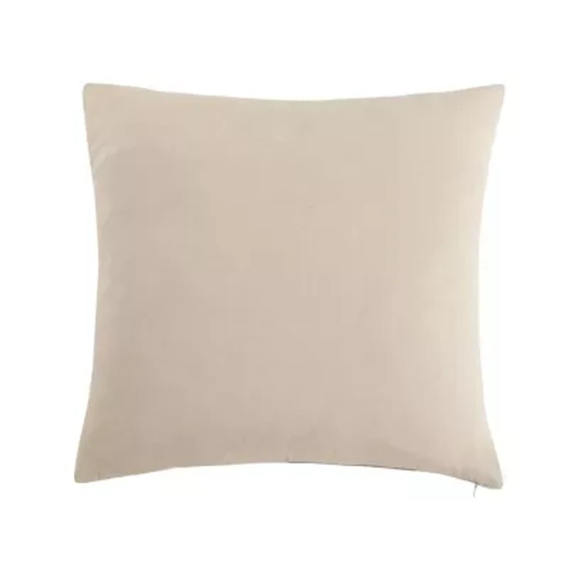 Pieced Linen Velvet Pillow