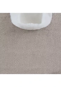 Plush Fur Trim Blanket Wrap