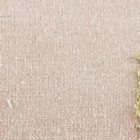 Oblong Embroidered Floral Pillow