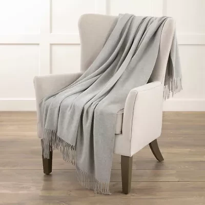 Cashmere Gray Throw
