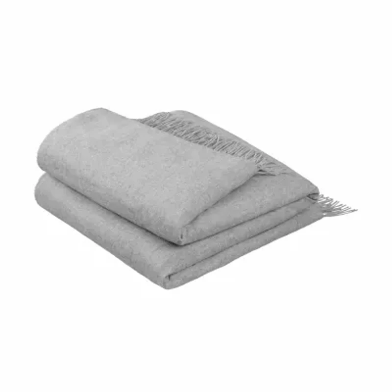 Cashmere Gray Throw