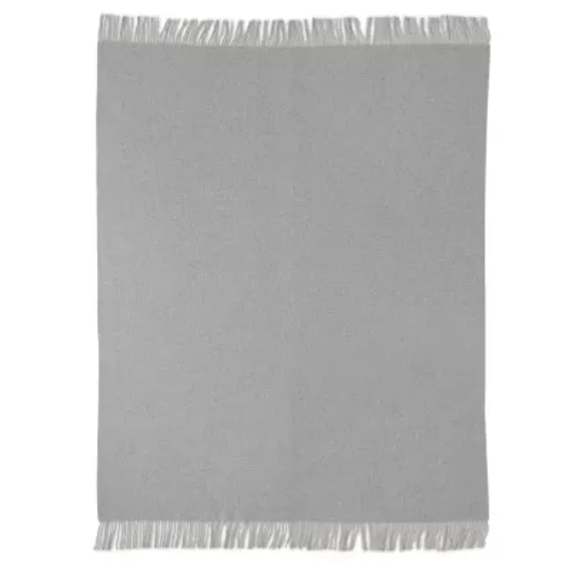 Cashmere Gray Throw