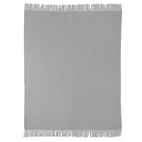 Cashmere Gray Throw