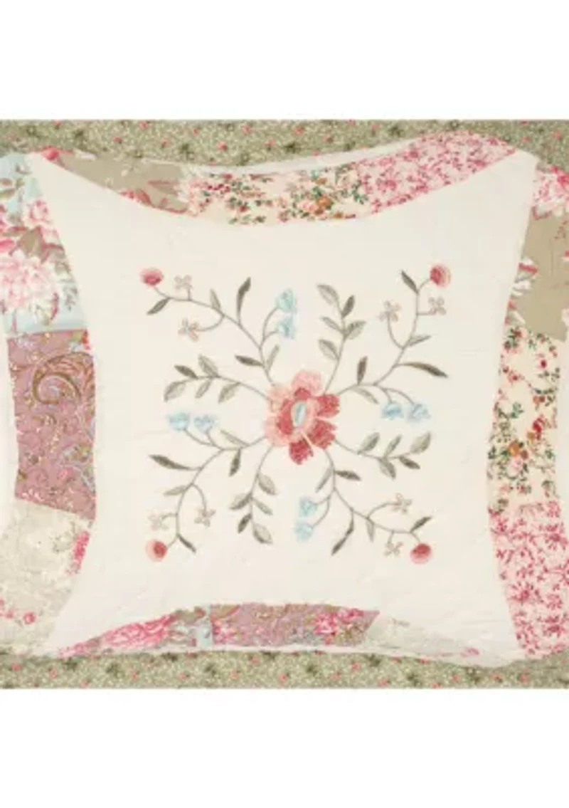 Eve Ivory and Sage Standard Sham