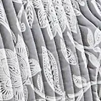 Stencil Vine Reversible Quilt Set