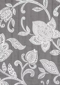 Stencil Vine Reversible Quilt Set