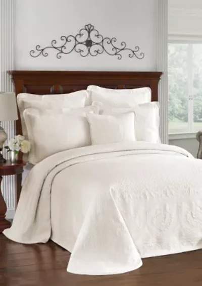 King Charles Matelasse Bedspread