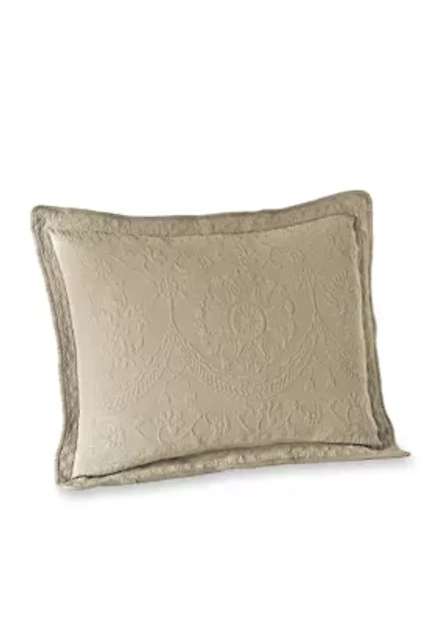 King Charles Matelasse Standard Sham
