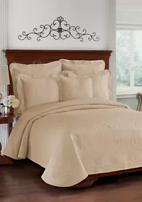 King Charles Matelasse Coverlet