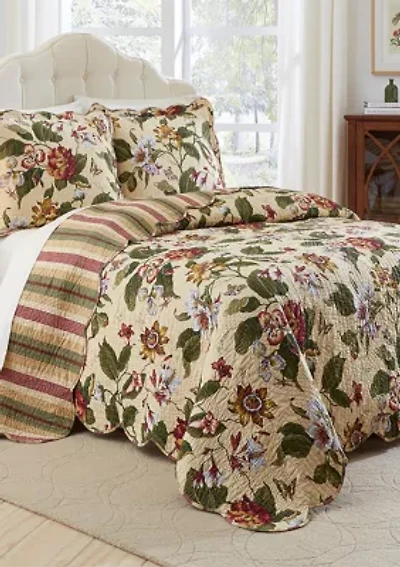 Laurel Springs King 3 Piece Bedspread Set