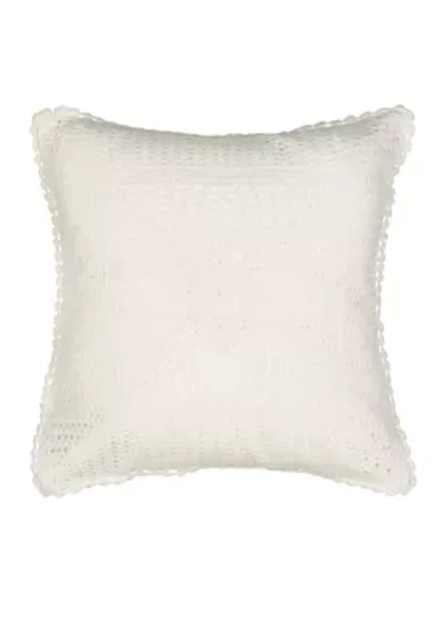 Emma's Garden Crochet Pillow