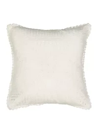 Emma's Garden Crochet Pillow