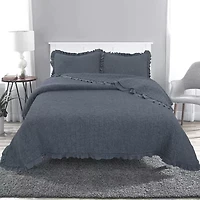Avanti Charlotte Full/Queen Quilt Set