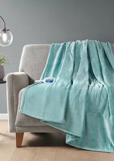 Heated Plush Throw