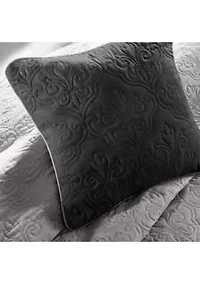 Attingham 7 Piece Black Coverlet Set