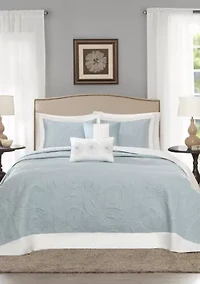 Ashbury 5-Piece Reversible Bedspread Set