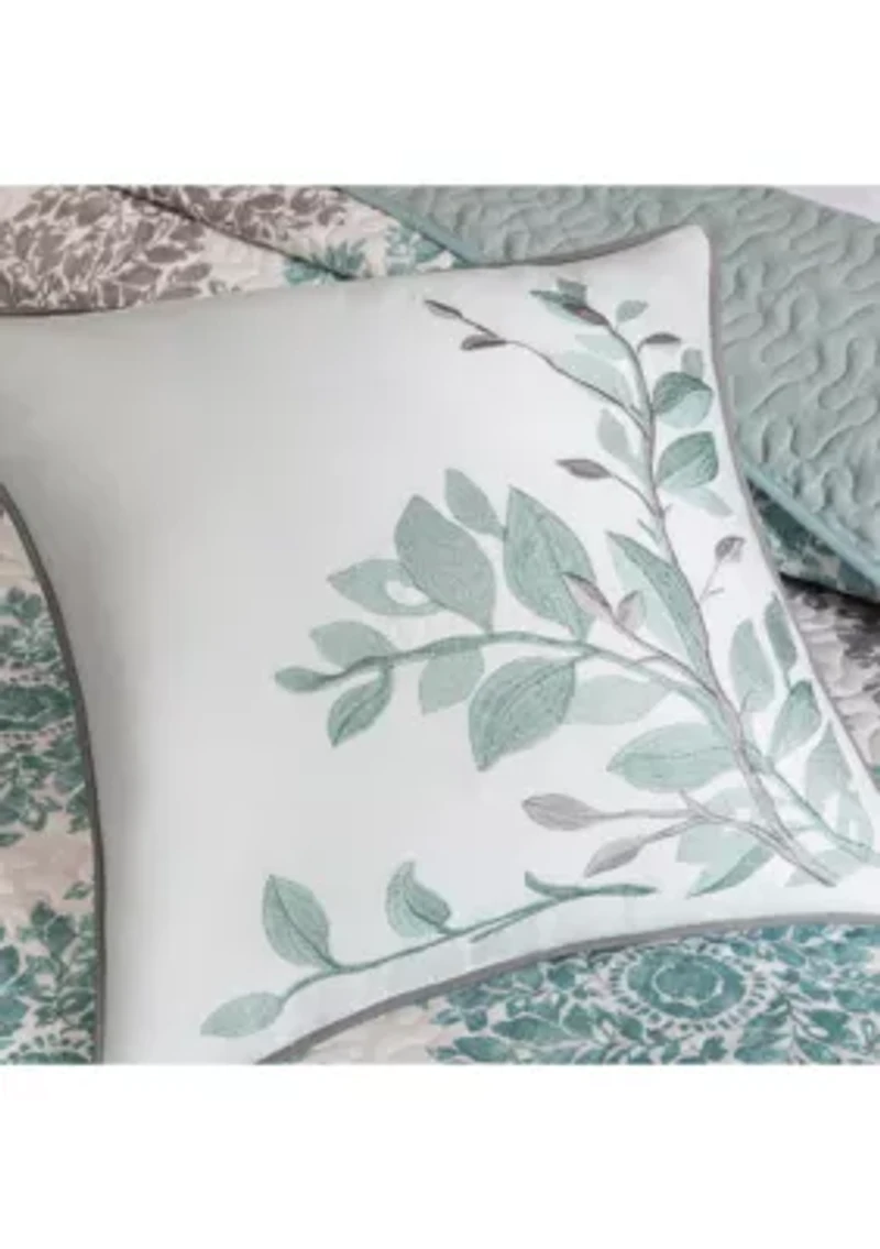 Claire 6-Piece Quilted Coverlet Set