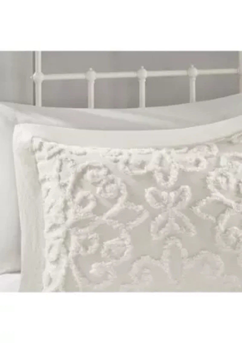 Sabrina 3 piece Tufted Cotton  Bedspread Set