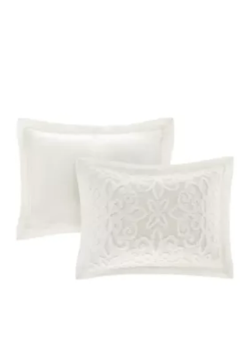 Sabrina 3 piece Tufted Cotton  Bedspread Set