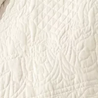 Tuscany 3 Piece Reversible Scalloped Edge Quilt Set