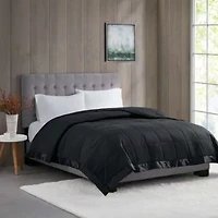 Windom Lightweight Down Alternative Blanket with Satin Trim