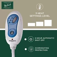 Linden Oversized Mink to Berber Heated Throw