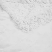 Malea Heated Shaggy Faux Fur Throw