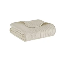 Tuscany Oversized Quilted Throw with Scalloped Edges