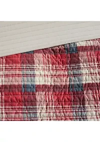 Tasha 3-Piece Red Quilt Mini Set