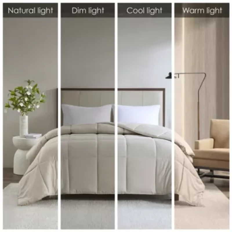 Winfield Percale Luxury Down Alternative Comforter