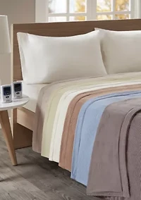 Electric Micro Fleece Heated Blanket