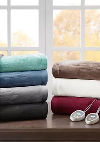 Heated Plush Blanket