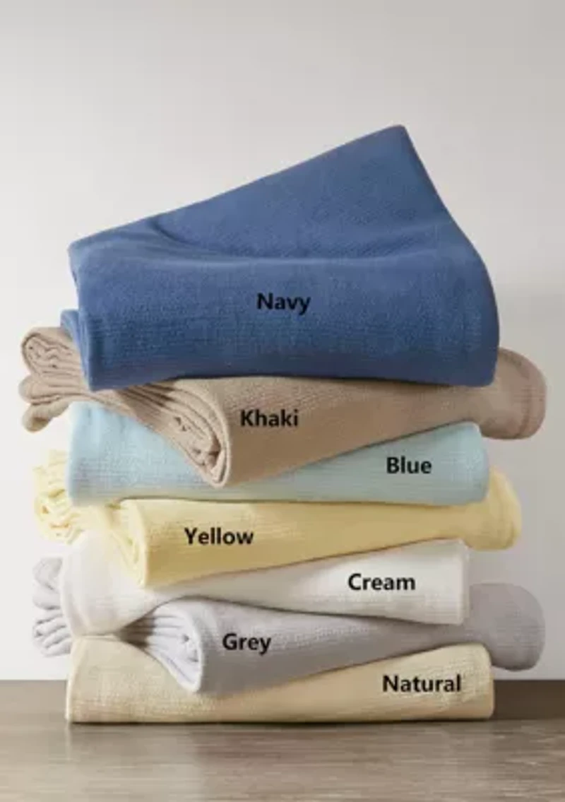 Freshspun Basketweave Blanket