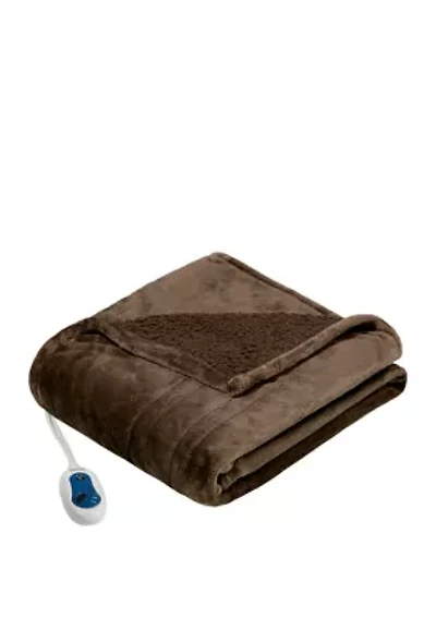 Heated Microlight to Berber Blanket