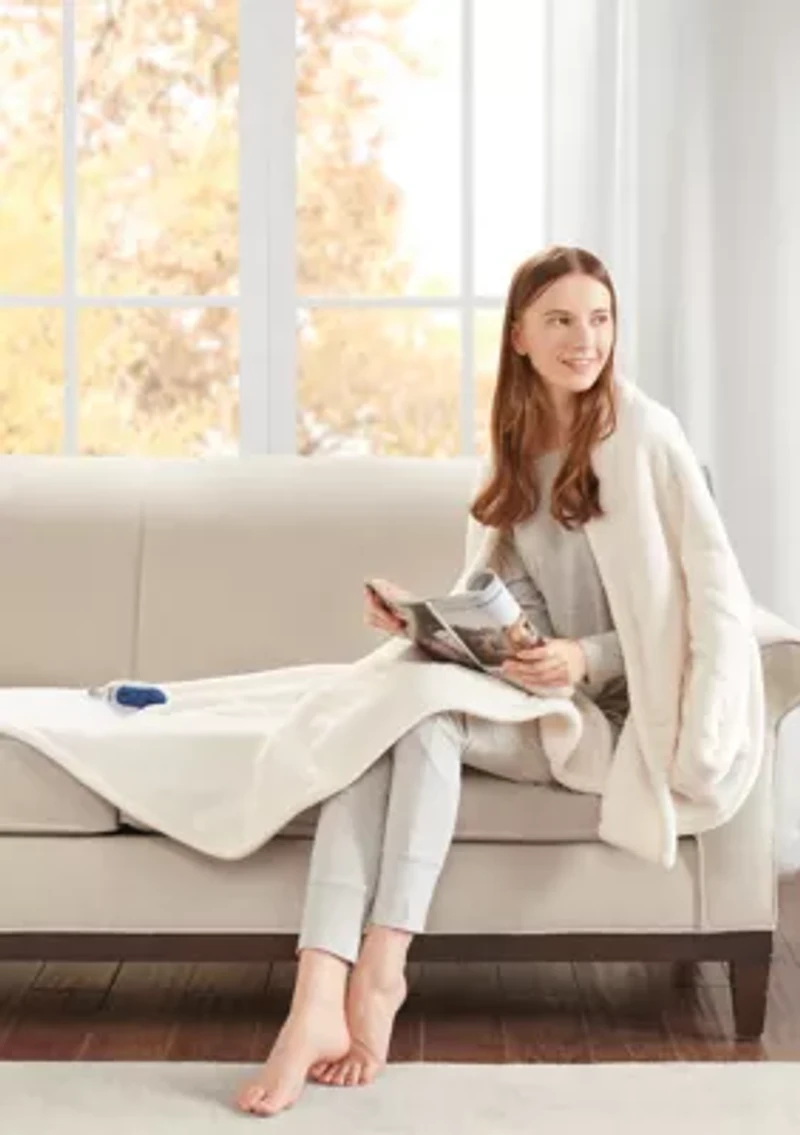 Heated Microlight to Berber Blanket