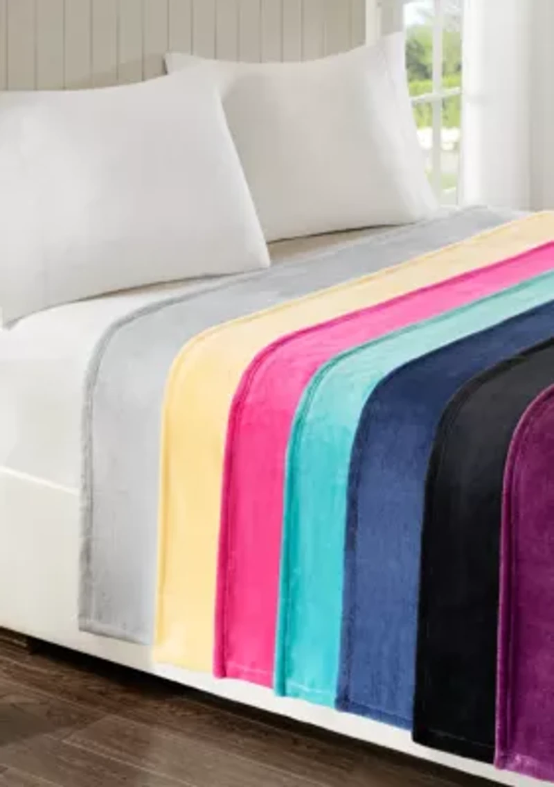 Microlight Plush Oversized Blanket