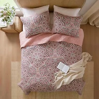 Valerie Boho Floral Reversible Quilt