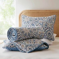 Valerie Boho Floral Reversible Quilt