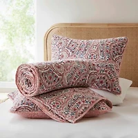 Valerie Boho Floral Reversible Quilt