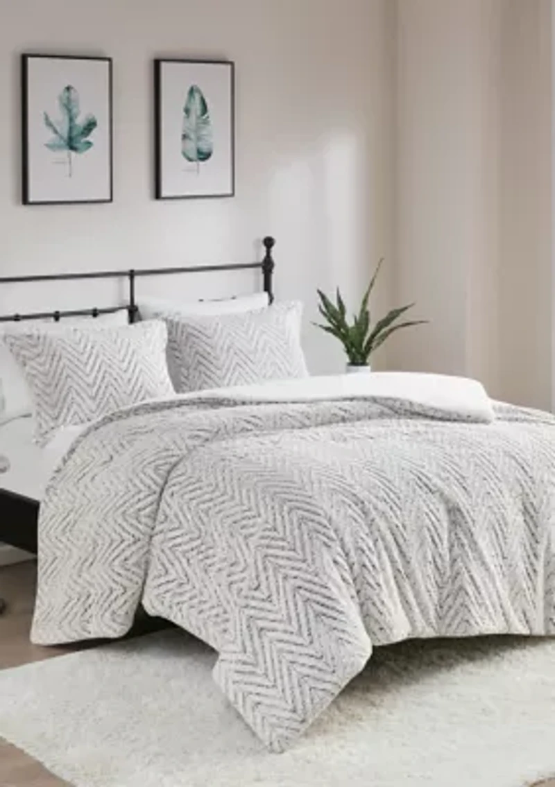 Adelyn Ultra Plush Down Alternative Comforter Set