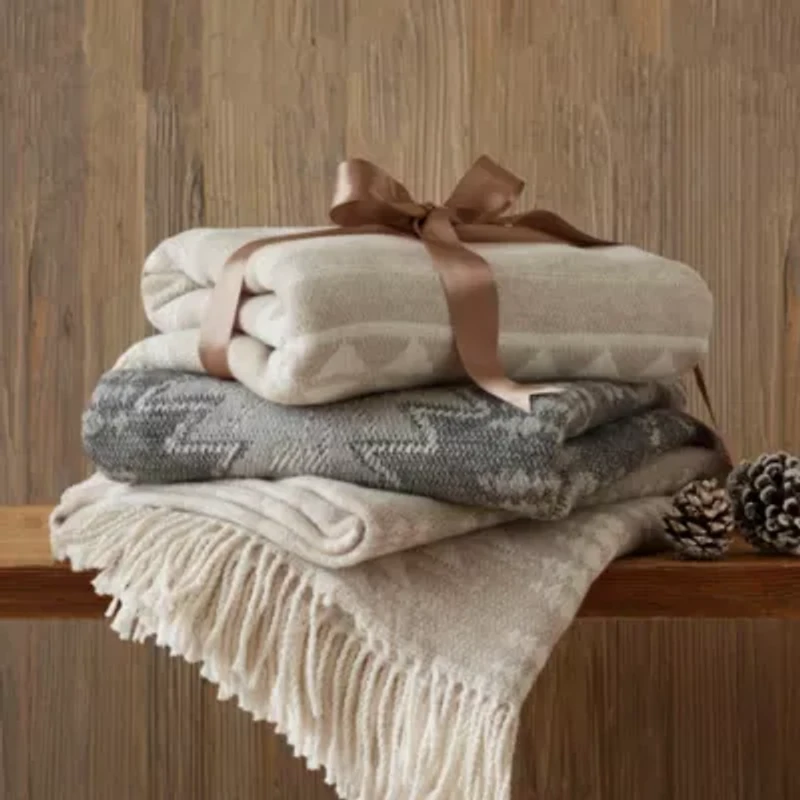 Alberta Cotton Blend Throw